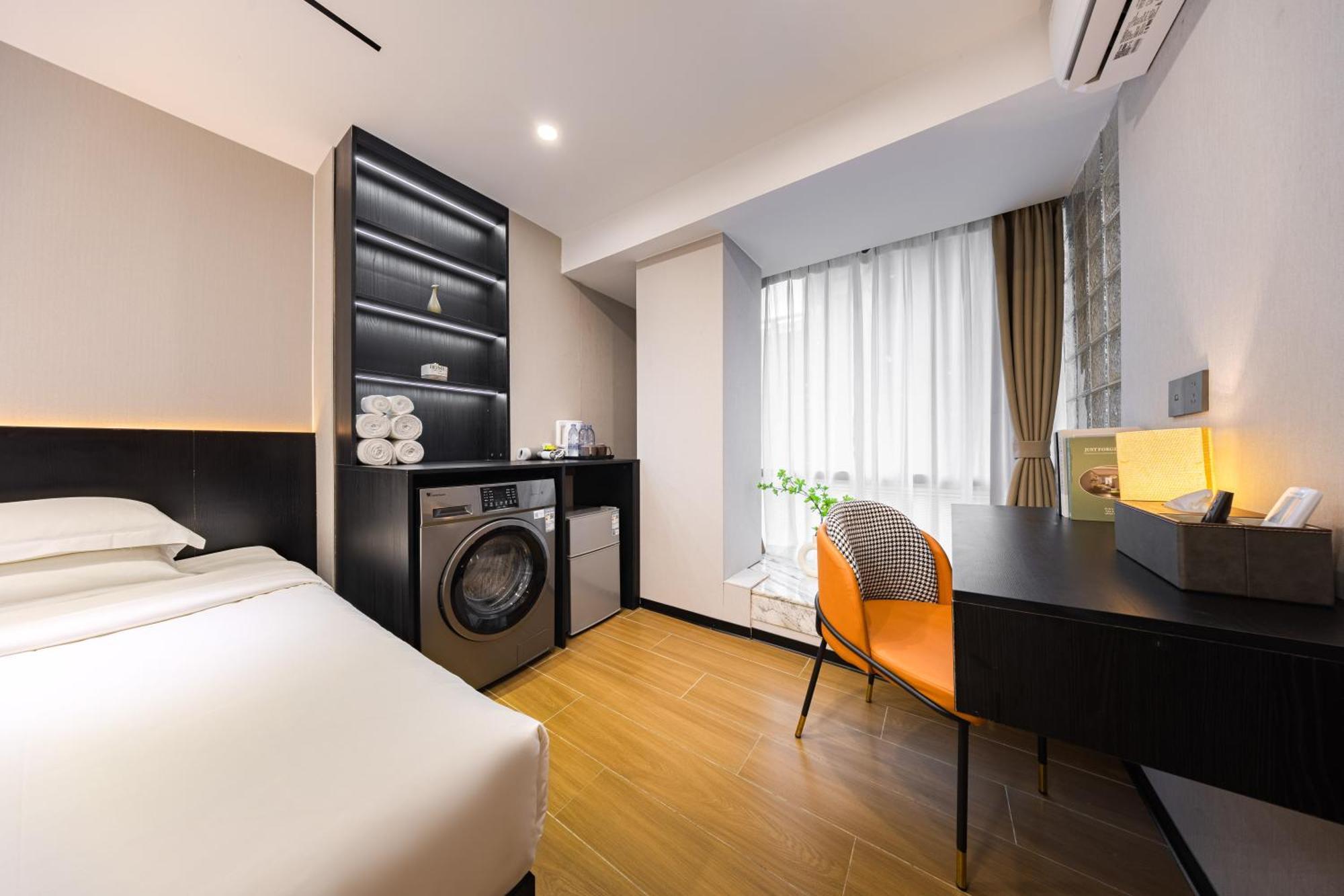 Yu Manju High-Floor Huge-Screen Audiovisual Hotel-Guangzhou Tower Zhujiang New Town Sports West Road Branch מראה חיצוני תמונה