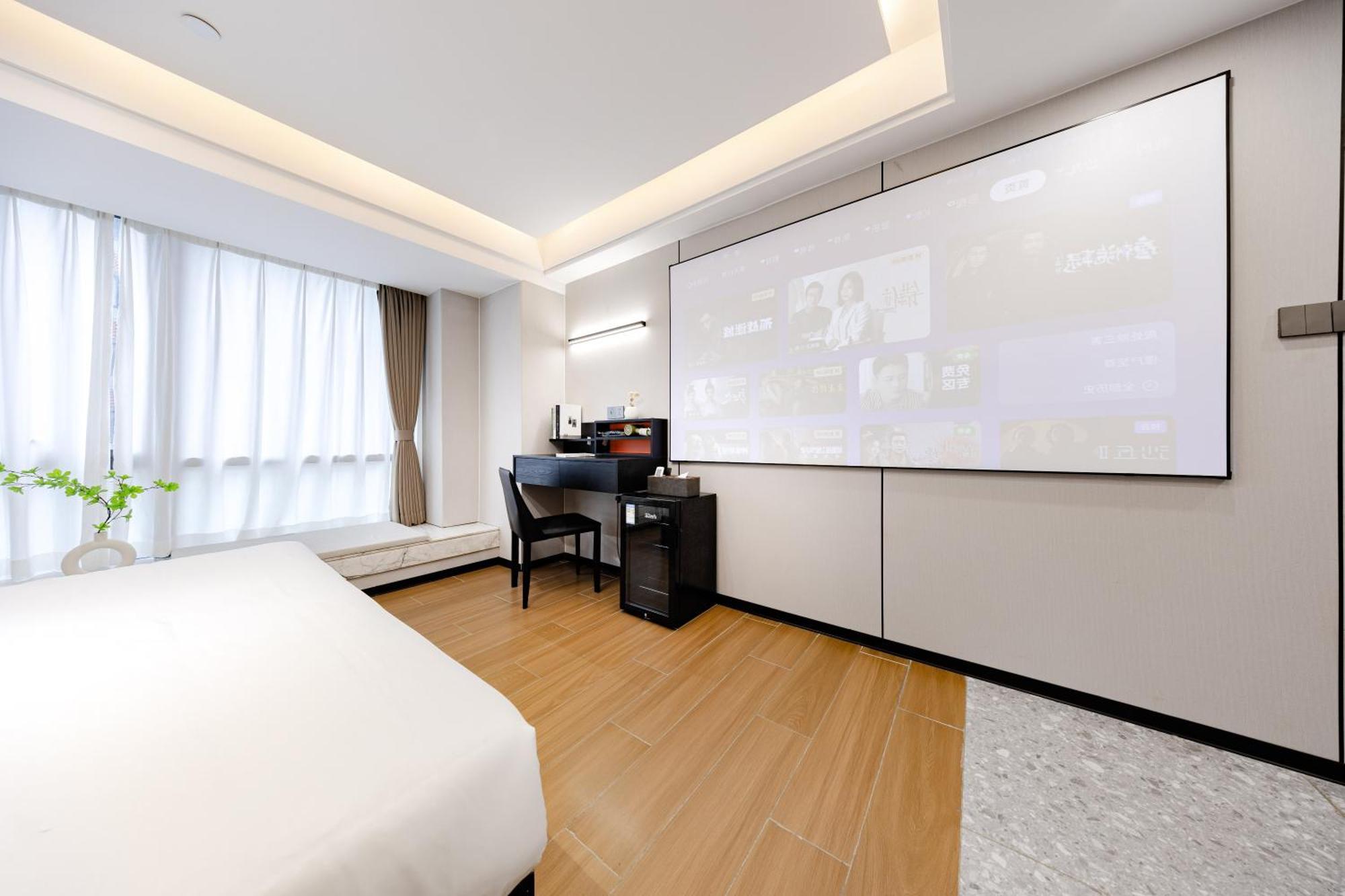 Yu Manju High-Floor Huge-Screen Audiovisual Hotel-Guangzhou Tower Zhujiang New Town Sports West Road Branch מראה חיצוני תמונה