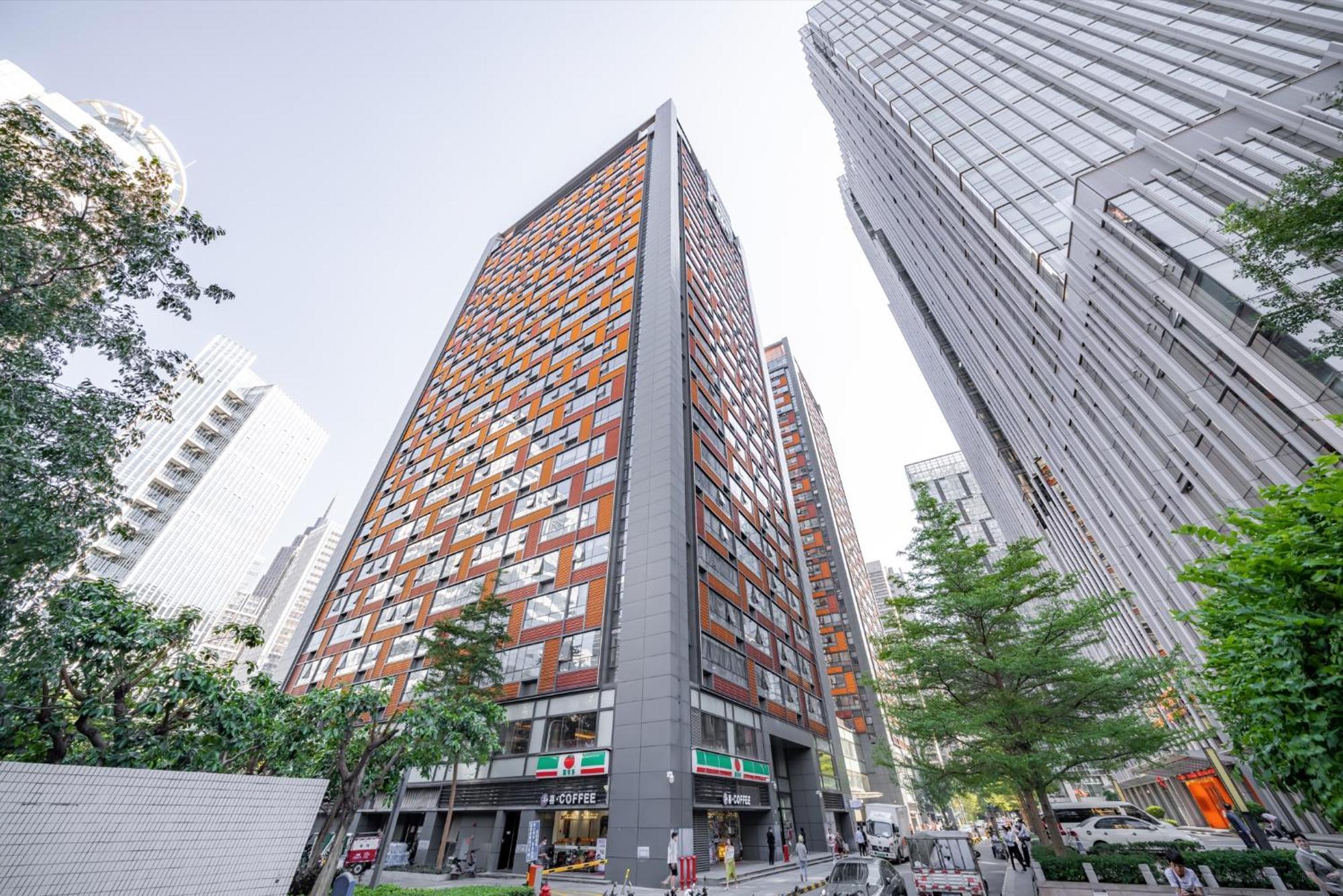 Yu Manju High-Floor Huge-Screen Audiovisual Hotel-Guangzhou Tower Zhujiang New Town Sports West Road Branch מראה חיצוני תמונה